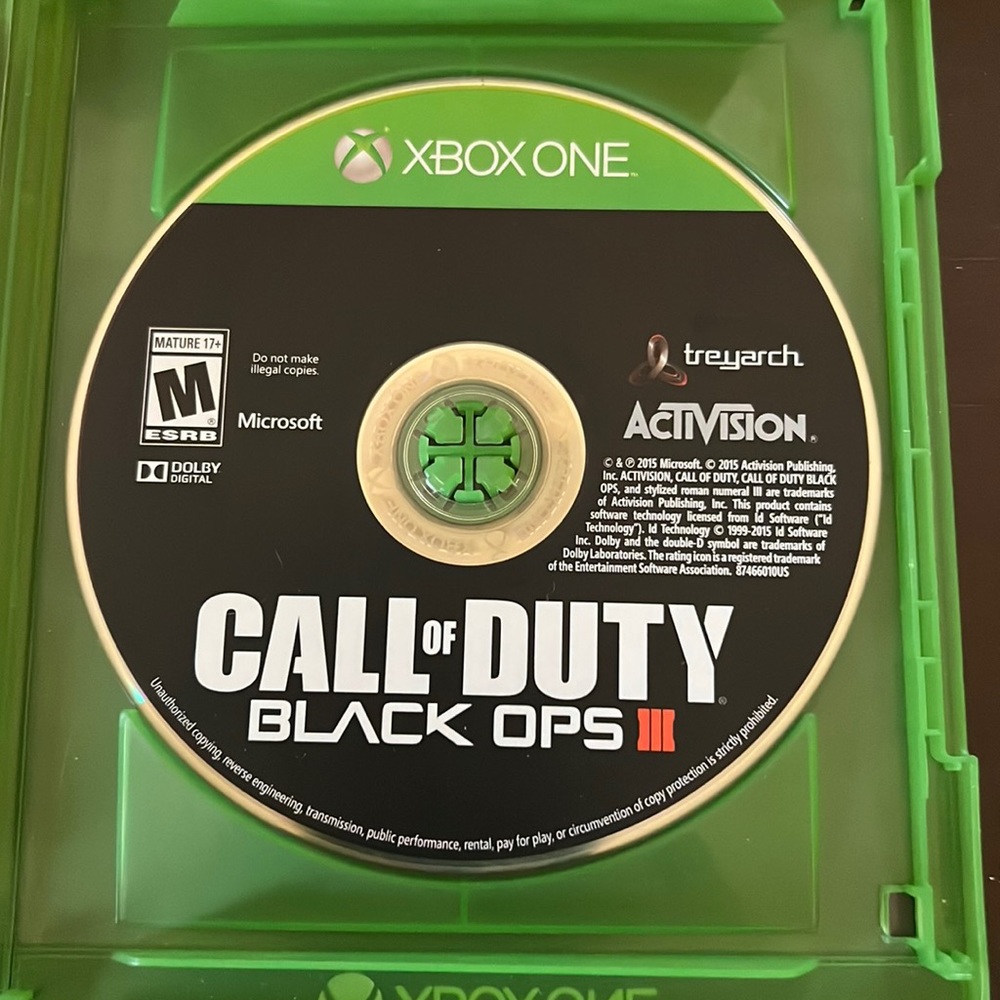 Call of duty black ops 3 Xbox one